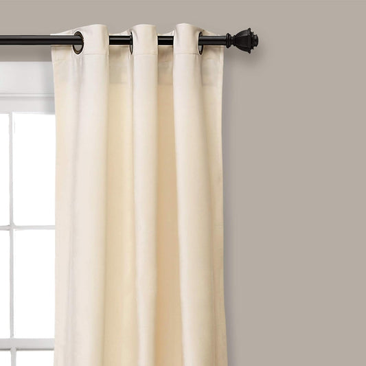 Creem Premium Quality Velvet Curtain -1 Panel