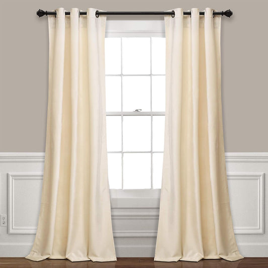 Creem Premium Quality Velvet Curtain -1 Panel