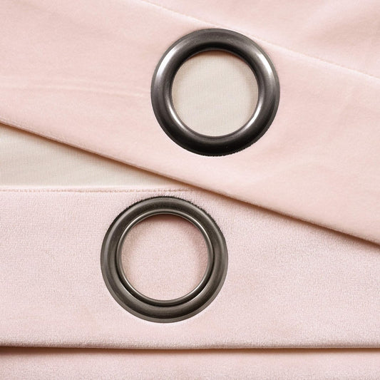 Baby Pink Premium Quality Velvet Curtain -1 Pane